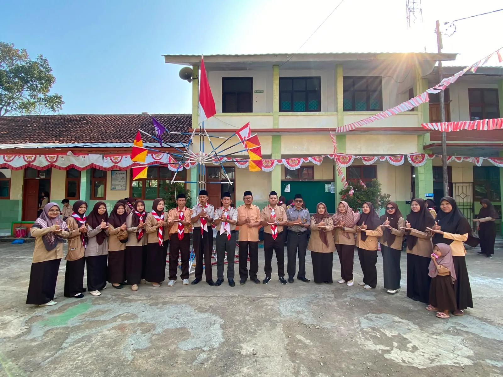 Salat kegiatan pramuka